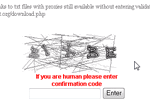Enter the captcha verification code shown on the Free Proxy website