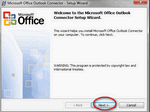 Click Next on Outlook Data Connector setup Wizard