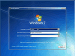 Choose English as Language and click next