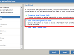 Choose existing hard disk