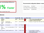 Results load in a web browser